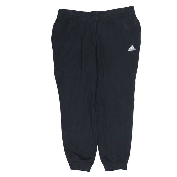adidas Women Black XL Jogger Sweatpants Activewear Trousers
