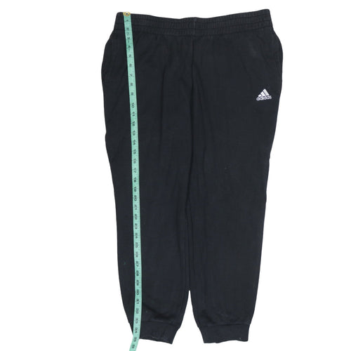 adidas Women Black XL Jogger Sweatpants Activewear Trousers