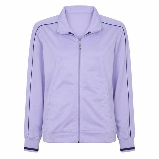 Champion Womens Purple XL Track Jacket Lightweight Zip Top