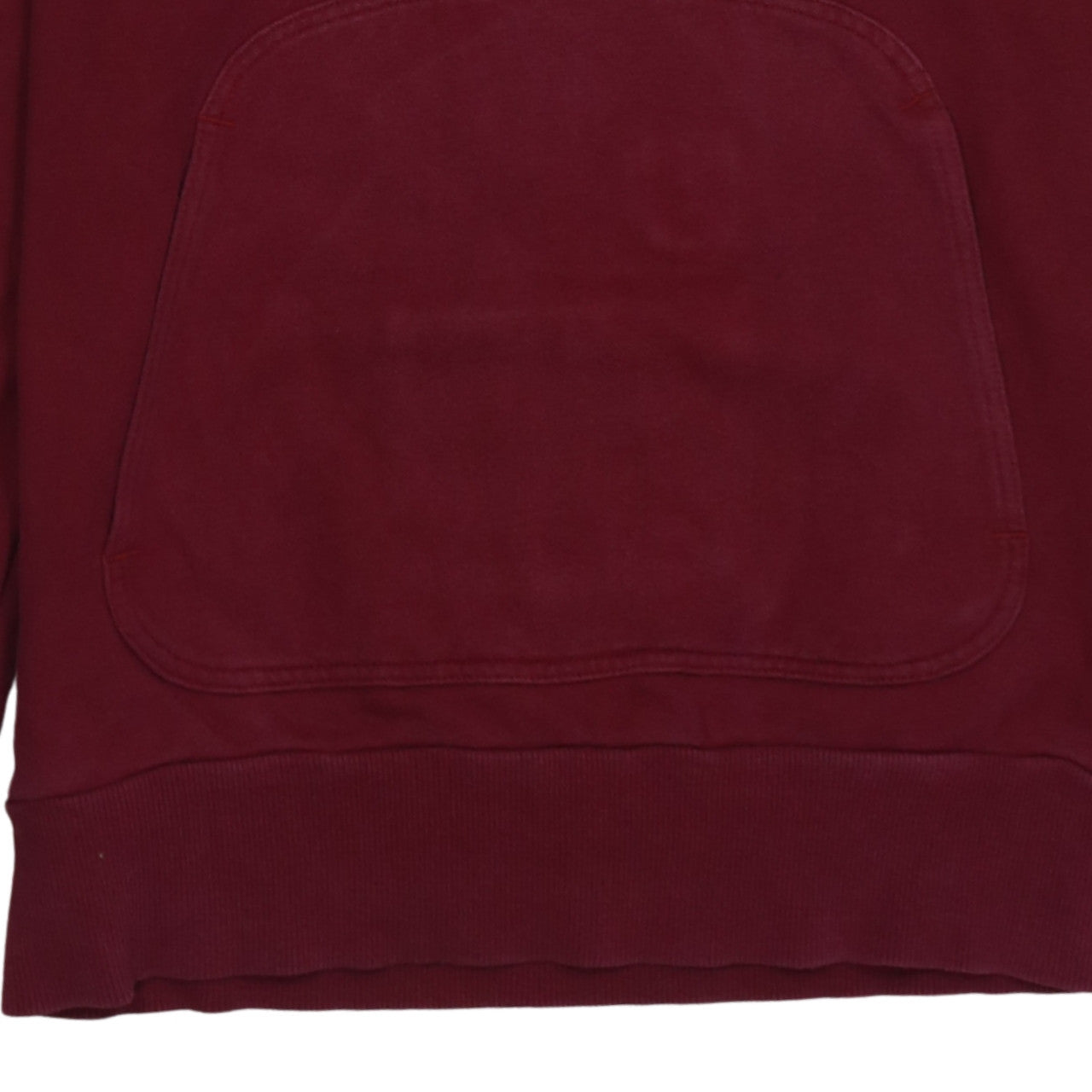 Puma Men's Red Pullover Hoodie Small High Neck Fleece Sweatshirt