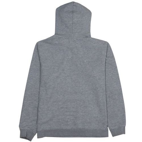 Champion Men's Grey Pullover Hoodie Large Cotton Blend Logo