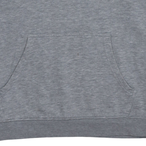 Champion Men's Grey Pullover Hoodie Large Cotton Blend Logo