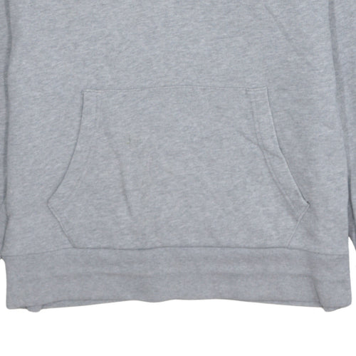 Levi's Men's Grey Pullover Hoodie M Logo Graphic Cotton Fleece
