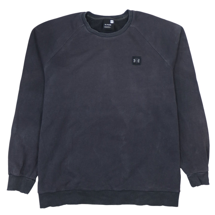 Under Armour Men's Black XL Pullover Crew Neck Sweatshirt