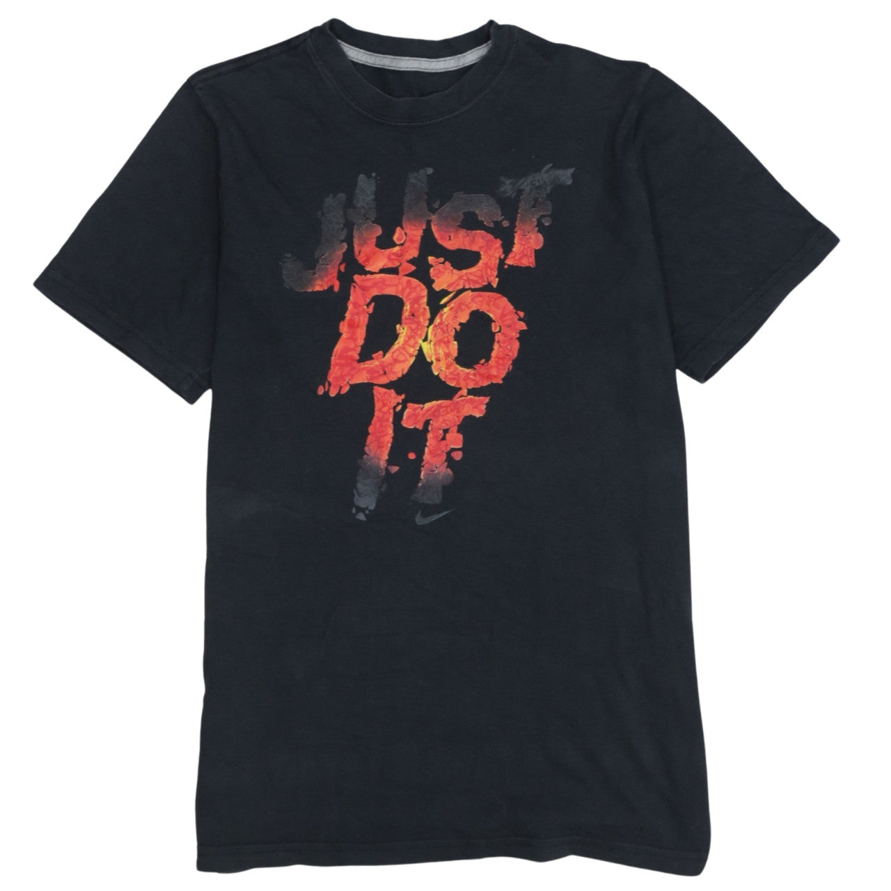 Nike Boys Black XL 'Just Do It' Graphic Short Sleeve T-Shirt