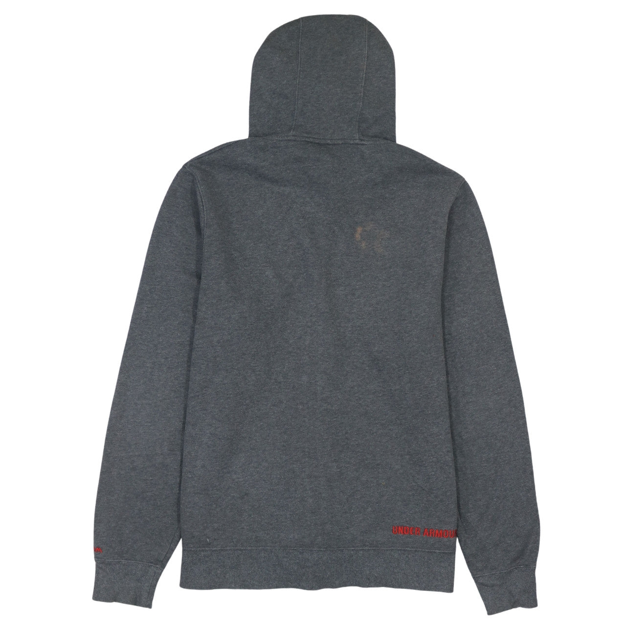 Under Armour Men's Grey Full Zip Hoodie Size M Sports Fleece