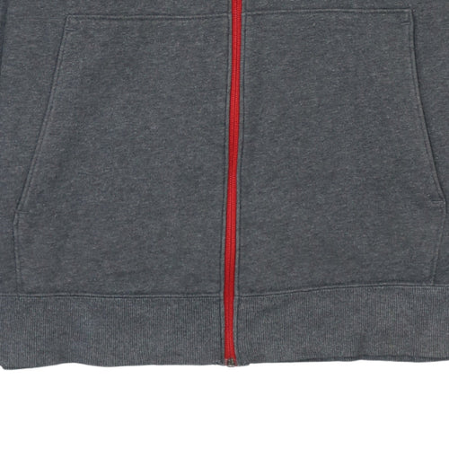 Under Armour Men's Grey Full Zip Hoodie Size M Sports Fleece