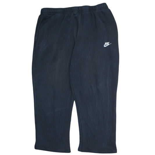 Nike Men's Black Fleece Sweatpants XL Elastic Waist Joggers