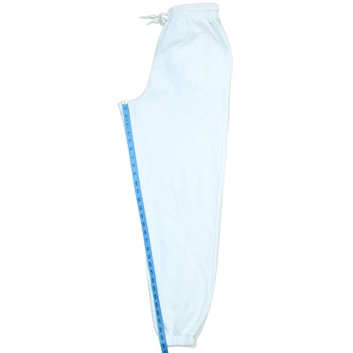Adidas Women White XS Jogger Sweatpants Elastic Waist Pockets