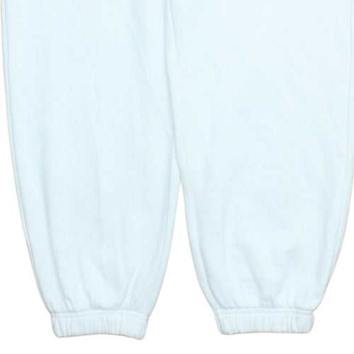 Adidas Women White XS Jogger Sweatpants Elastic Waist Pockets