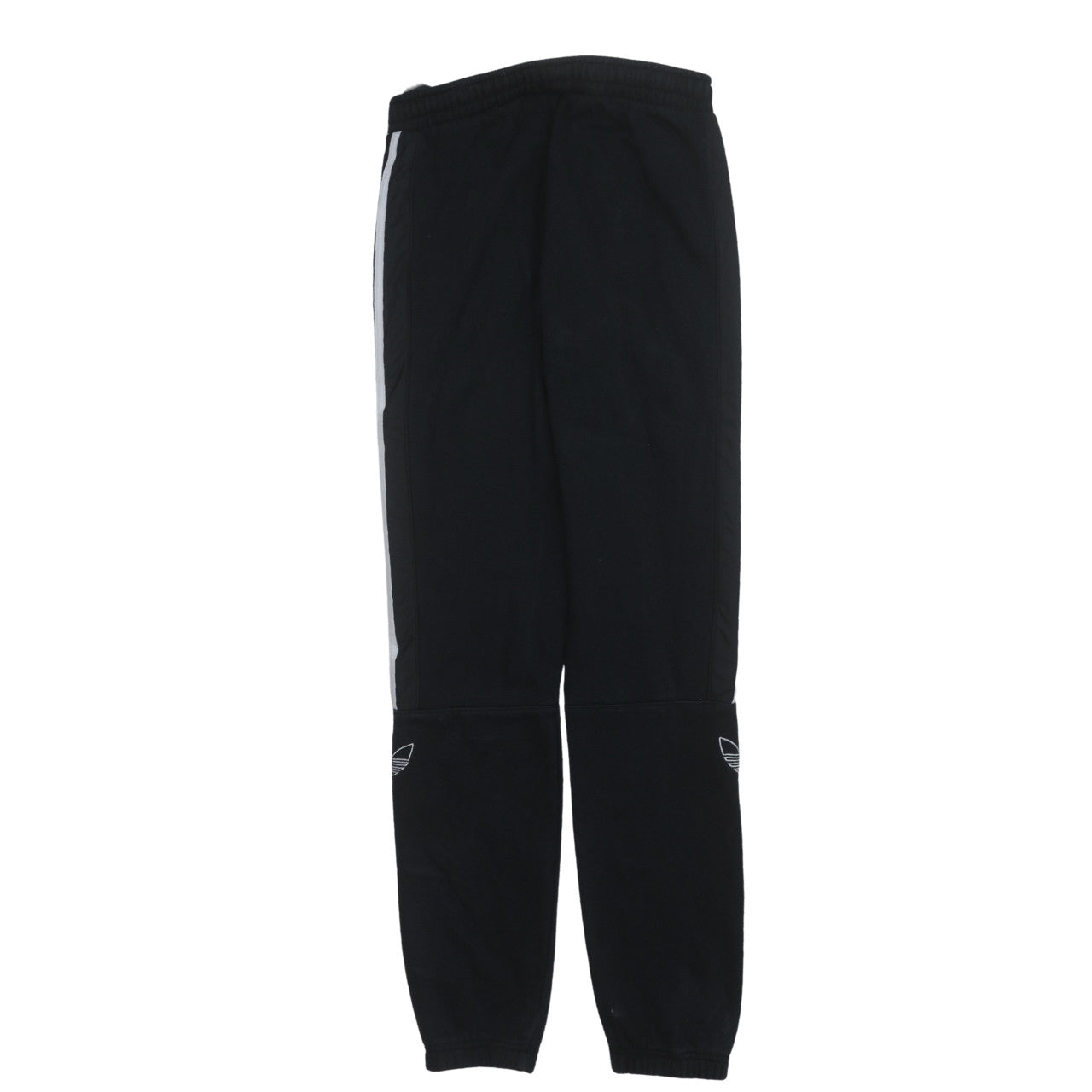 adidas Men's Black Jogger Trousers S Regular Fit Fleece Track Pants