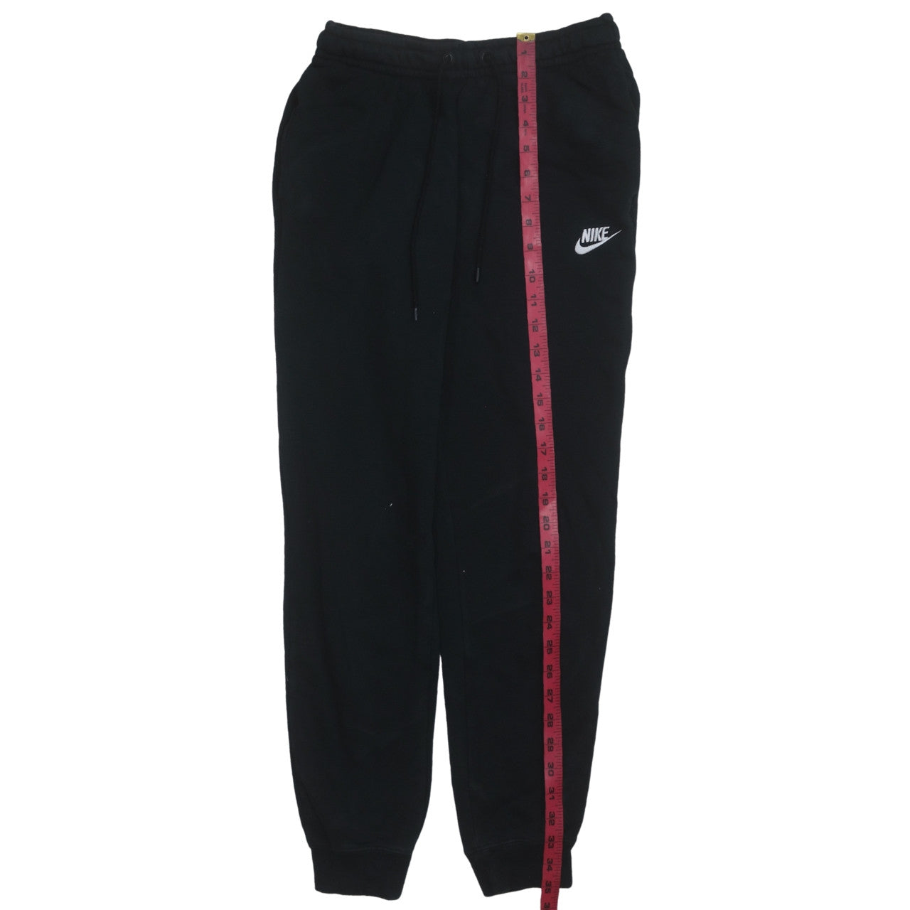 Nike Women’s Black XS Jogger Sweatpants Cotton Fleece Trousers