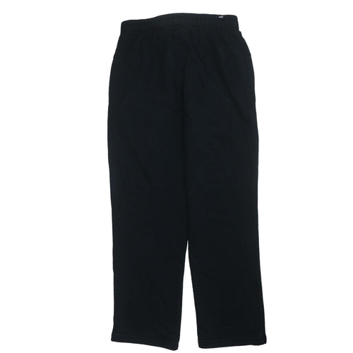 Puma Men's Black Fleece Sweatpants M Regular Fit Activewear Trousers