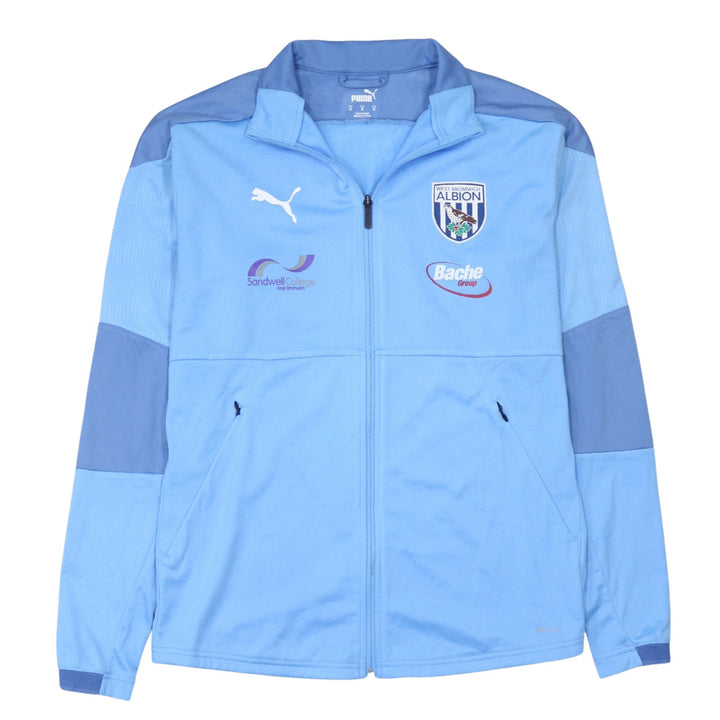Puma Mens Blue West Bromwich Albion Track Jacket Size M