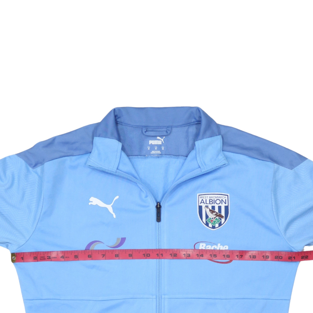 Puma Mens Blue West Bromwich Albion Track Jacket Size M