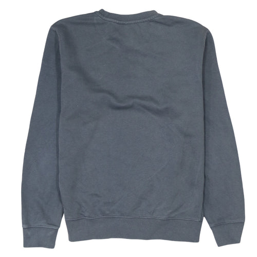 Nike Men's Grey XS Fleece Pullover Sweatshirt Crew Neck Logo