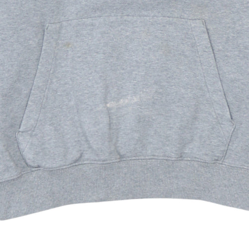 Champion Womens Grey XS Pullover Hoodie 100% Cotton Logo Casual