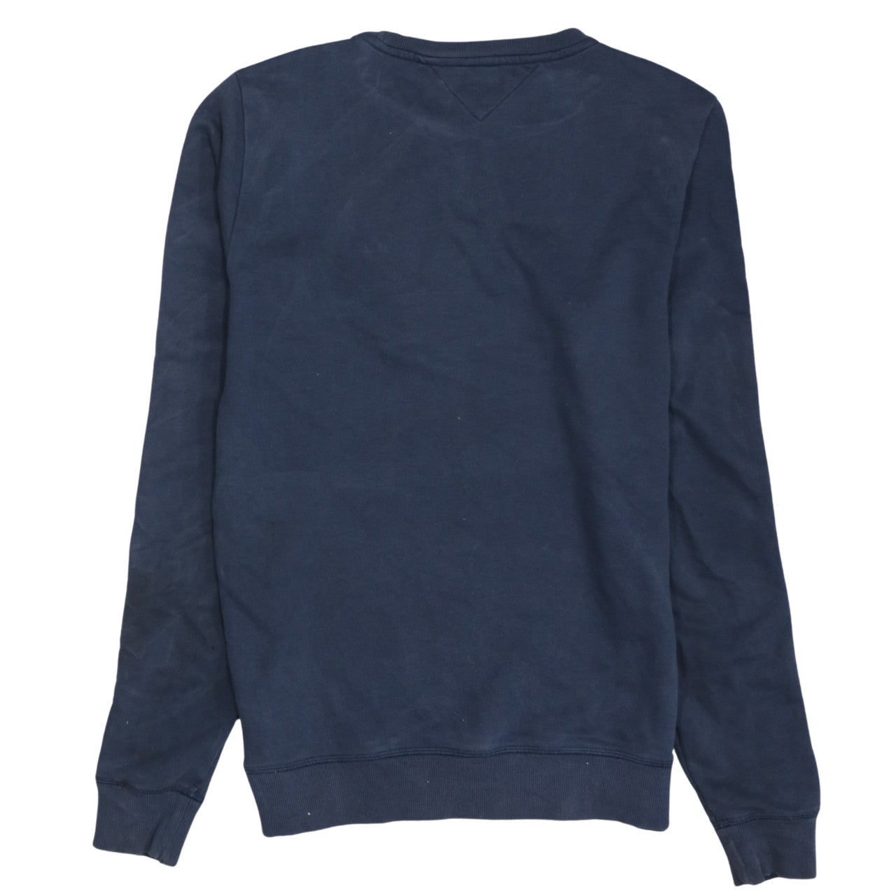 Tommy Hilfiger Men's Blue Logo Tape Crew Neck Sweatshirt Size S