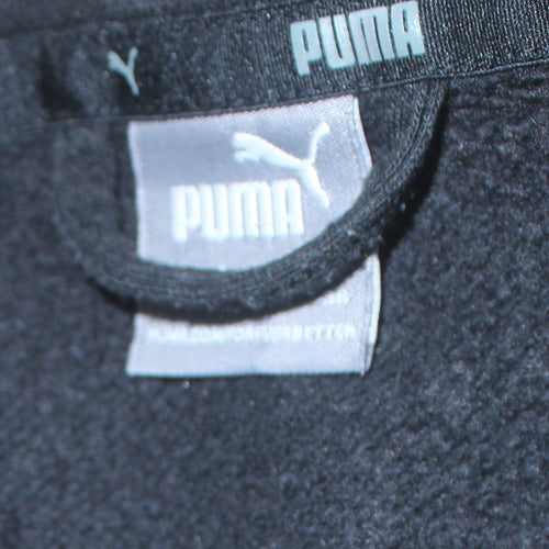 Puma Women's Black Full Zip Track Jacket Size M Sportswear