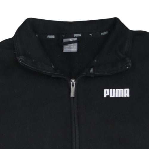 Puma Women's Black Full Zip Track Jacket Size M Sportswear
