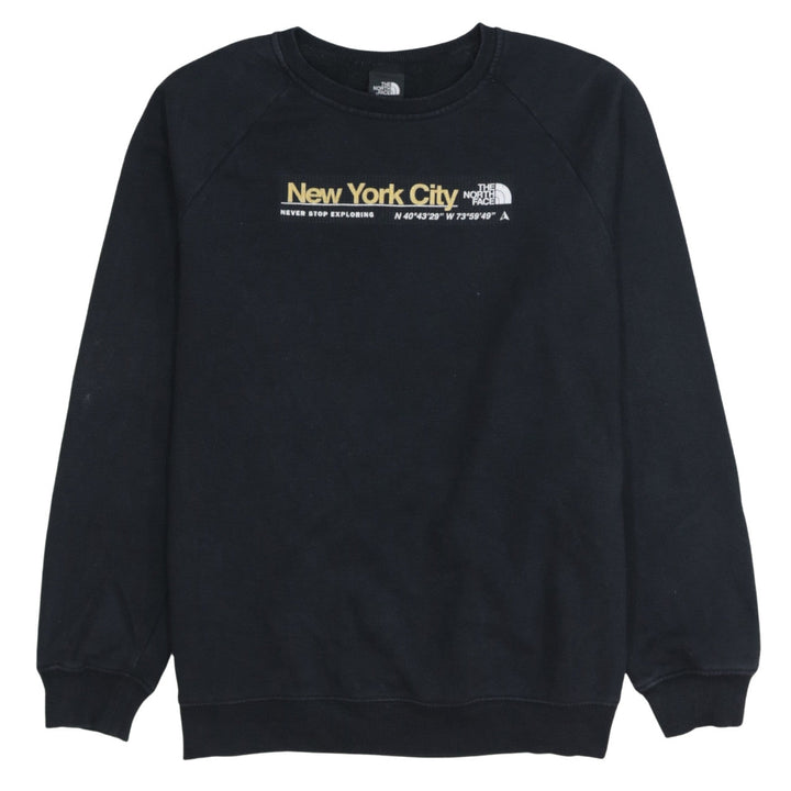 The North Face Womens Black Small New York City Pullover Sweatshirt