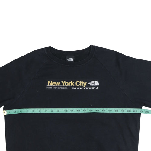 The North Face Womens Black Small New York City Pullover Sweatshirt