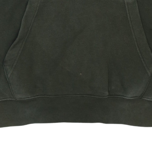 Nike Men's Green Pullover Graphic Hoodie Size M Fleece Sweater