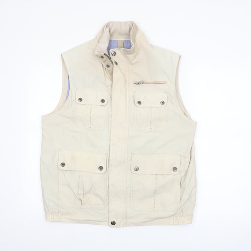 Marks and Spencer Men's Beige Bodywarmer Waistcoat M