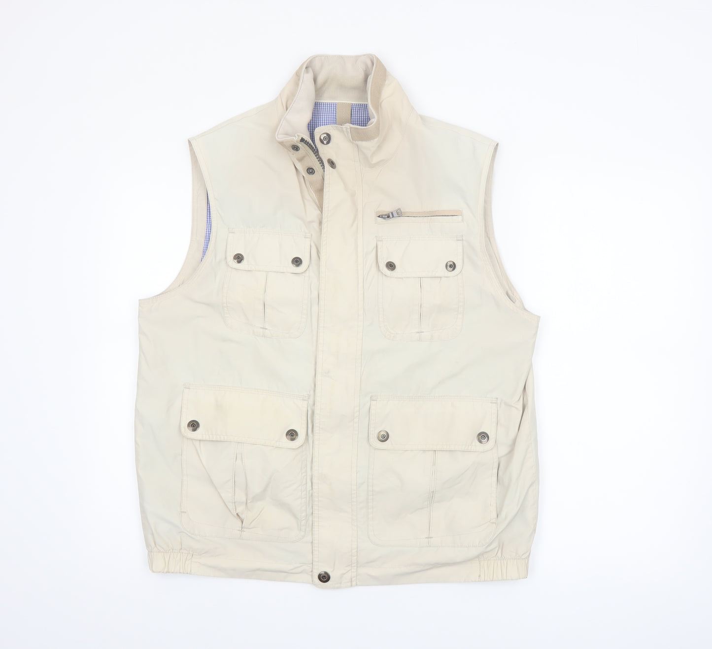 Marks and Spencer Men's Beige Bodywarmer Waistcoat M