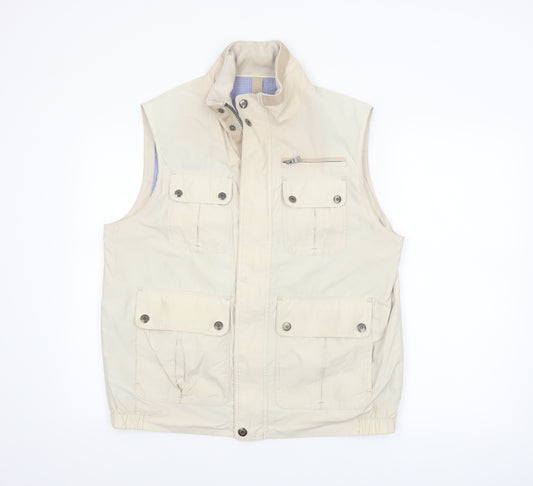 Marks and Spencer Men's Beige Bodywarmer Waistcoat M