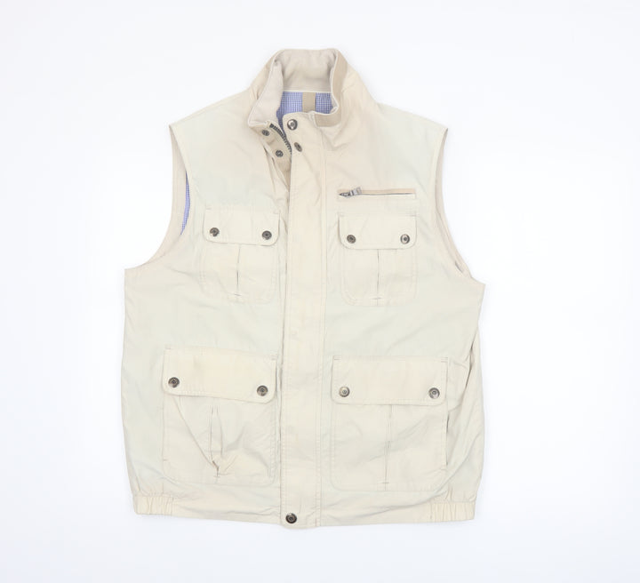 Marks and Spencer Men's Beige Bodywarmer Waistcoat M