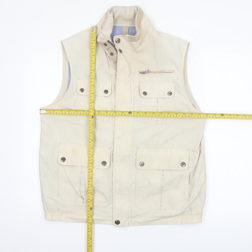 Marks and Spencer Men's Beige Bodywarmer Waistcoat M