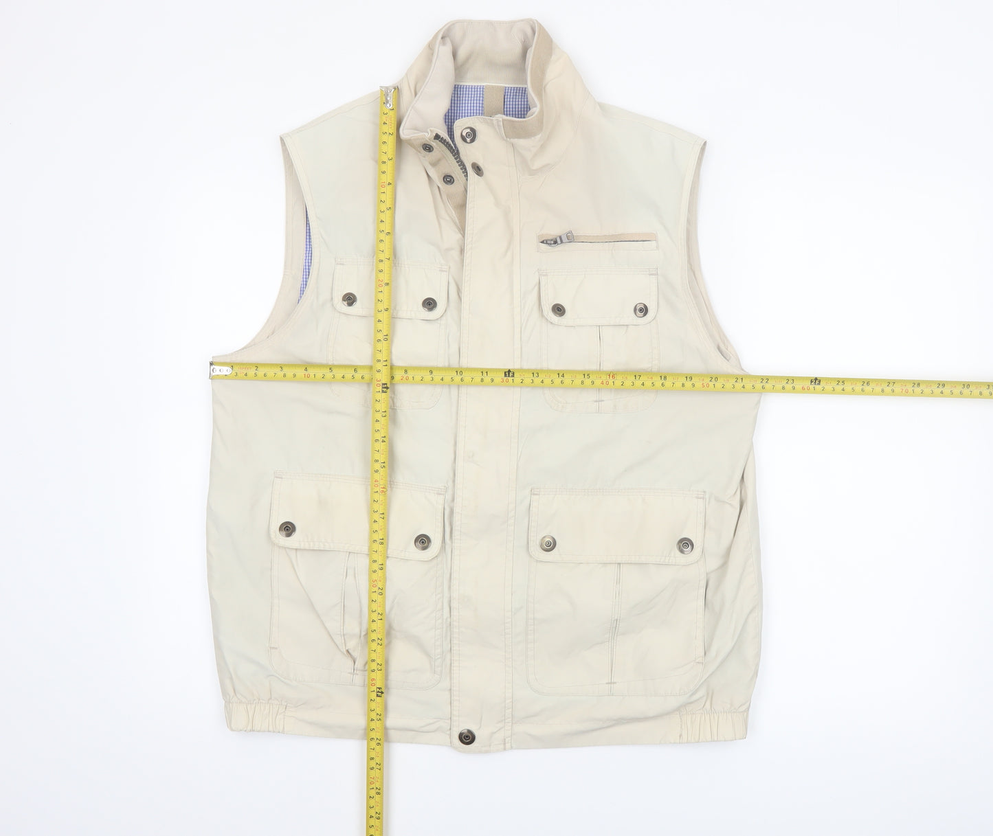 Marks and Spencer Men's Beige Bodywarmer Waistcoat M