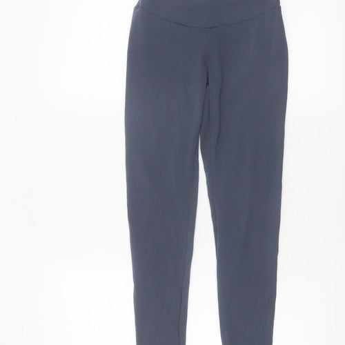 Oysho Women Black XS High Waist Sports Leggings Stretch Activewear