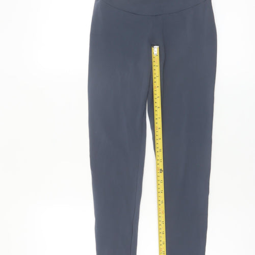 Oysho Women Black XS High Waist Sports Leggings Stretch Activewear