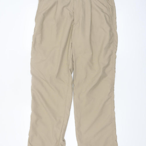 Kartel Men's Beige Chino Trousers 34S Regular Fit Lightweight