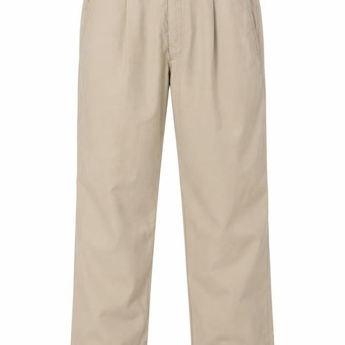 Kartel Men's Beige Chino Trousers 34S Regular Fit Lightweight