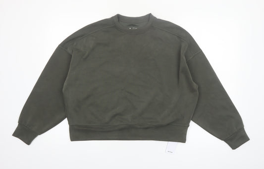 Dunnes Stores Women’s Green Relaxed Fit Active Pullover Sweatshirt Size 8