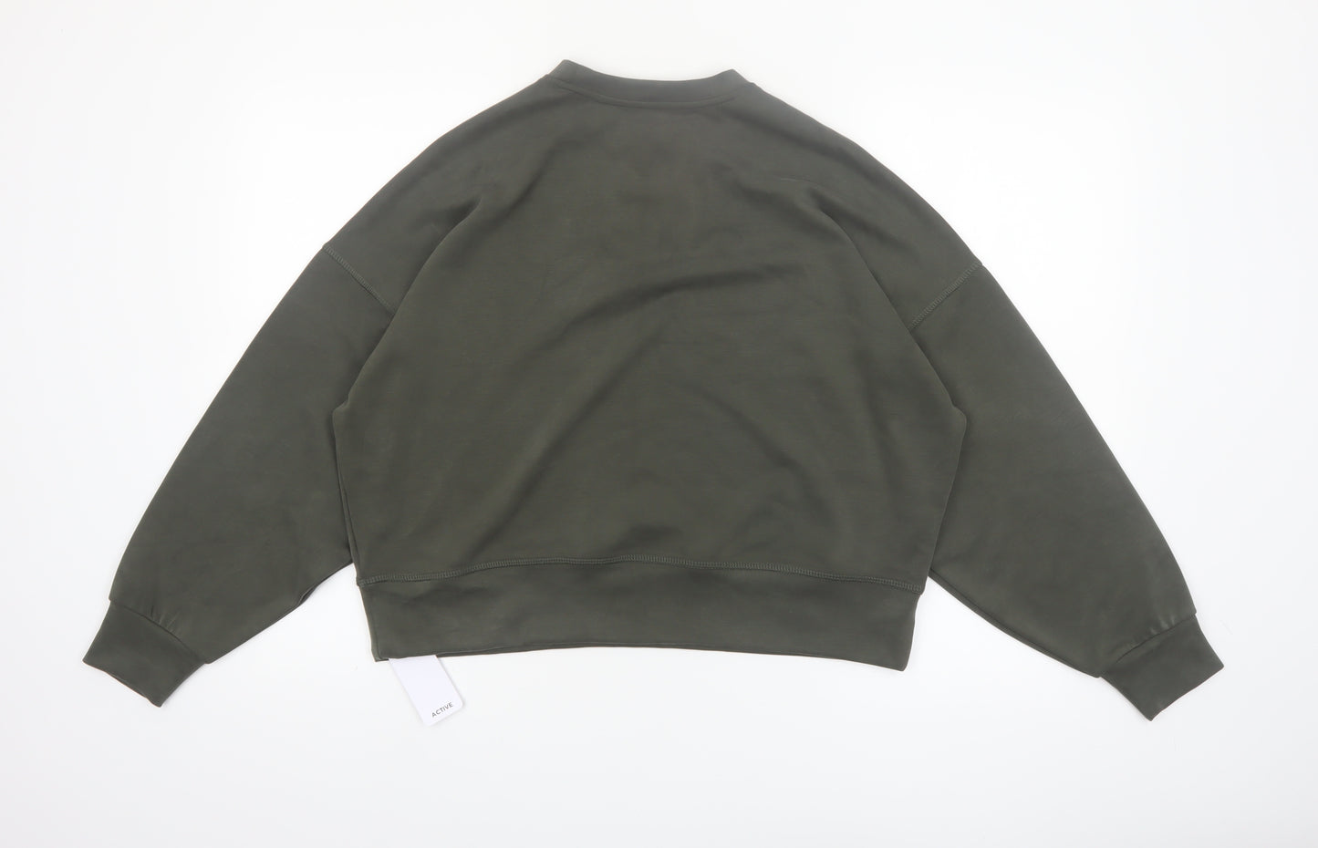 Dunnes Stores Women’s Green Relaxed Fit Active Pullover Sweatshirt Size 8
