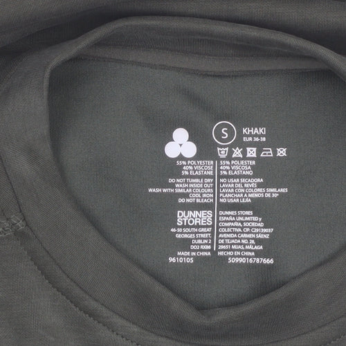 Dunnes Stores Women’s Green Relaxed Fit Active Pullover Sweatshirt Size 8