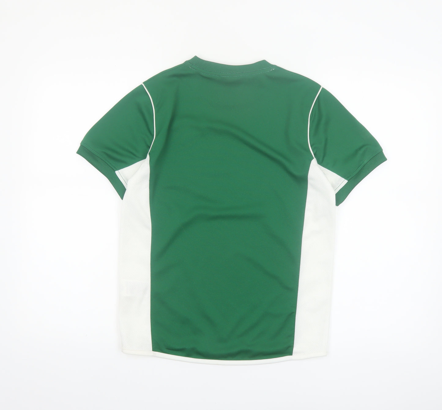 Umbro Boys Green & White Ireland Football Jersey T-Shirt 8 Years