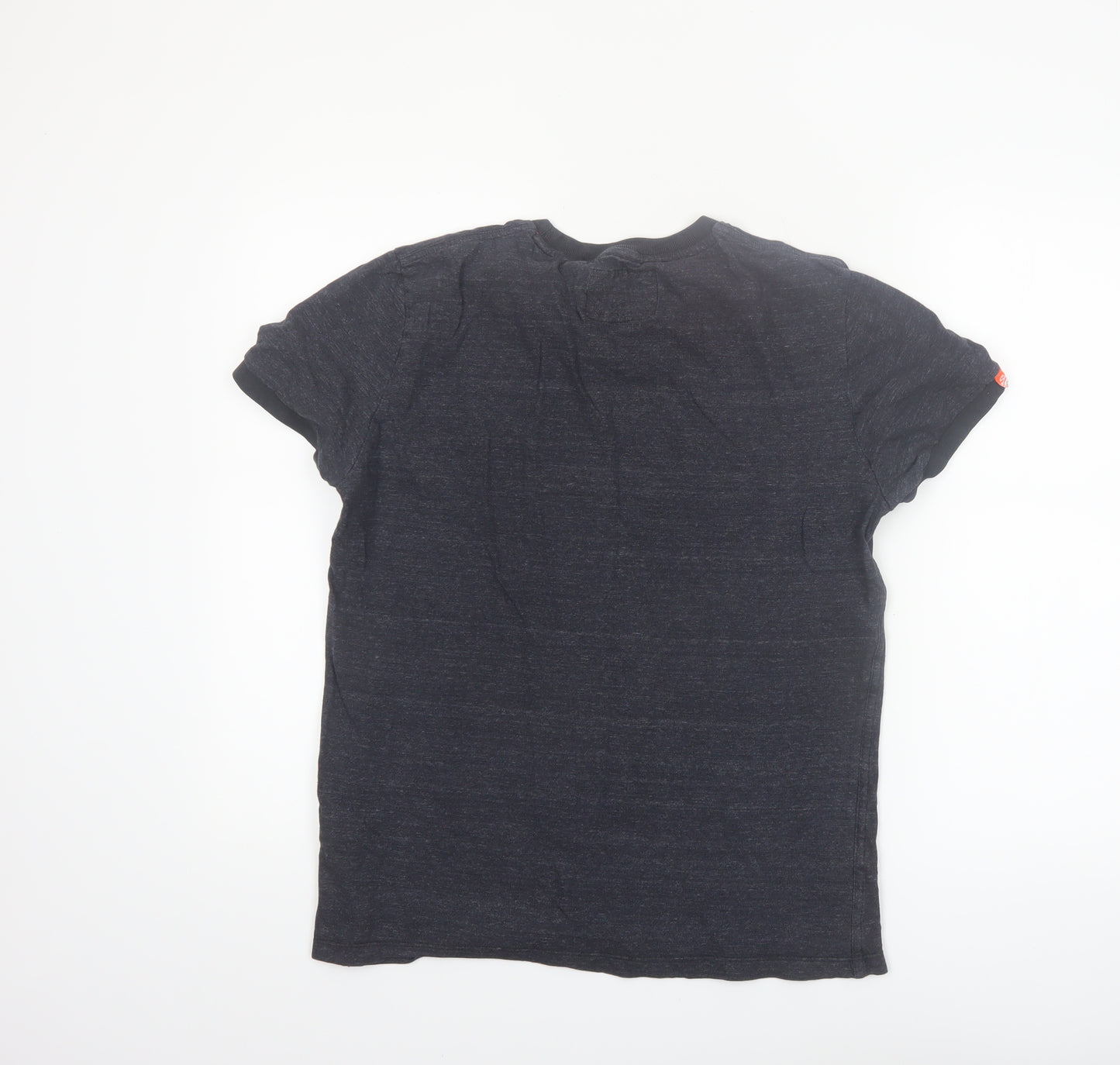 Superdry Men's Navy Blue Crew Neck Short Sleeve Cotton T-Shirt M