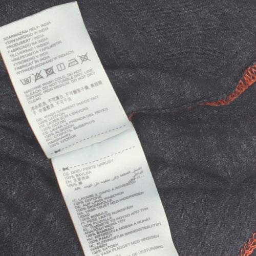 Superdry Men's Navy Blue Crew Neck Short Sleeve Cotton T-Shirt M