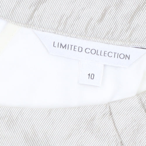 Marks and Spencer Women Ivory Short Sleeve Blouse Size 10