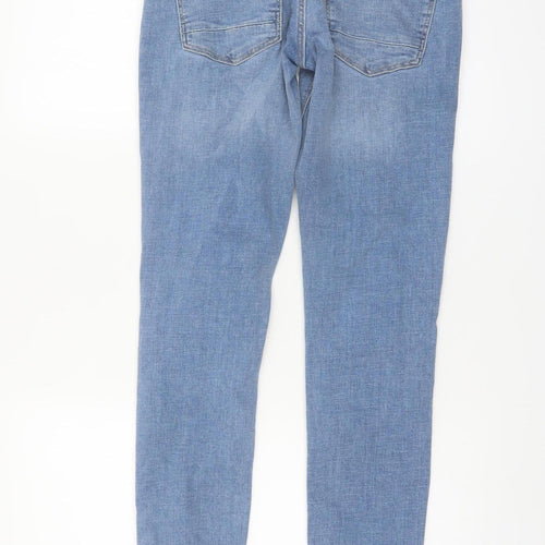Denim Co Men's Blue Super Skinny Distressed Jeans W28 L32