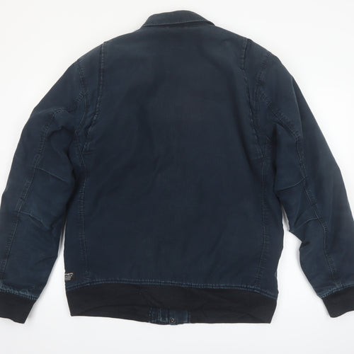 Carhartt Men’s Blue XL Monroe Bomber Jacket Cotton Workwear
