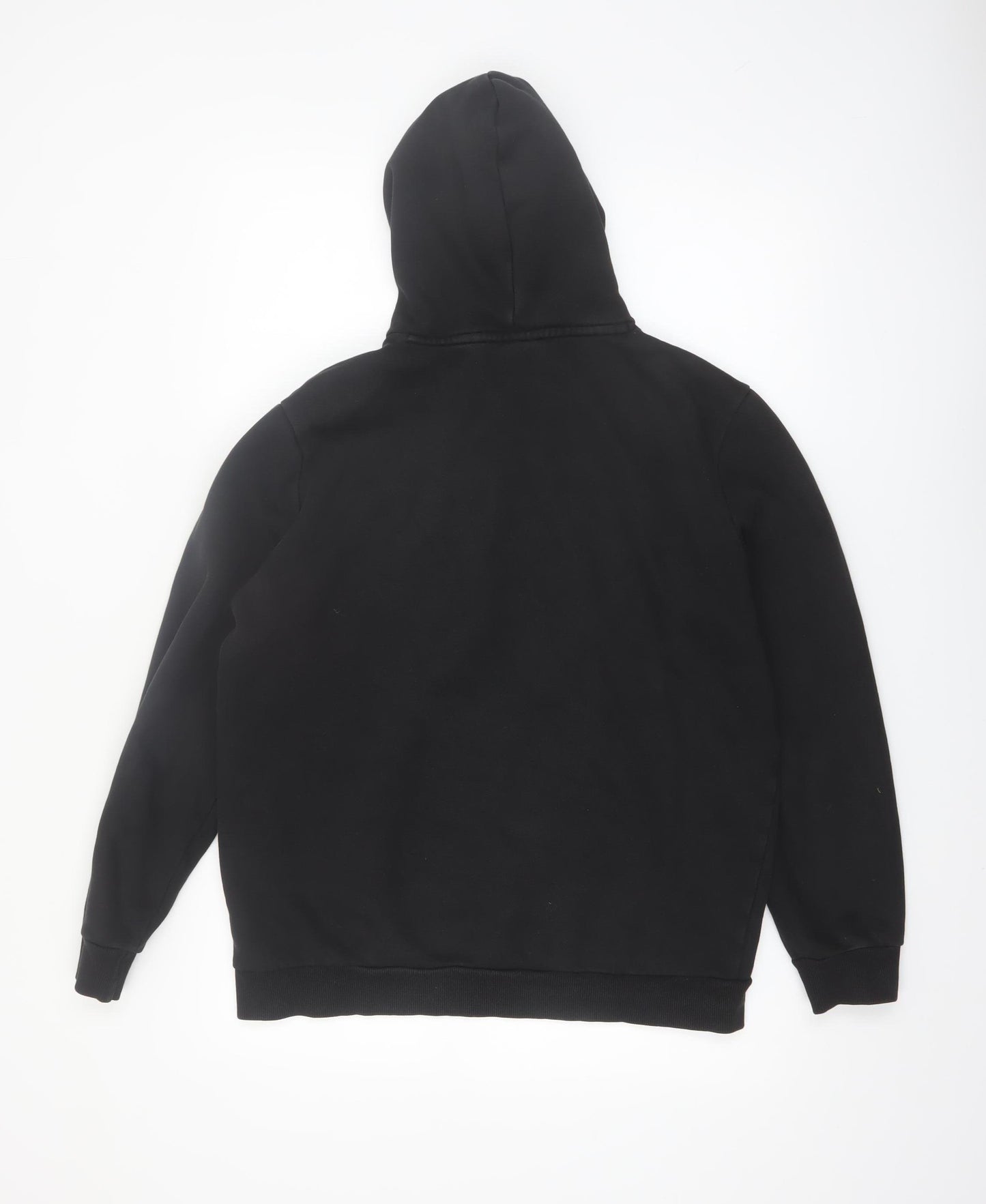 Puma Men's Black Pullover Hoodie Hoodie M Regular Fit Logo Sportswear