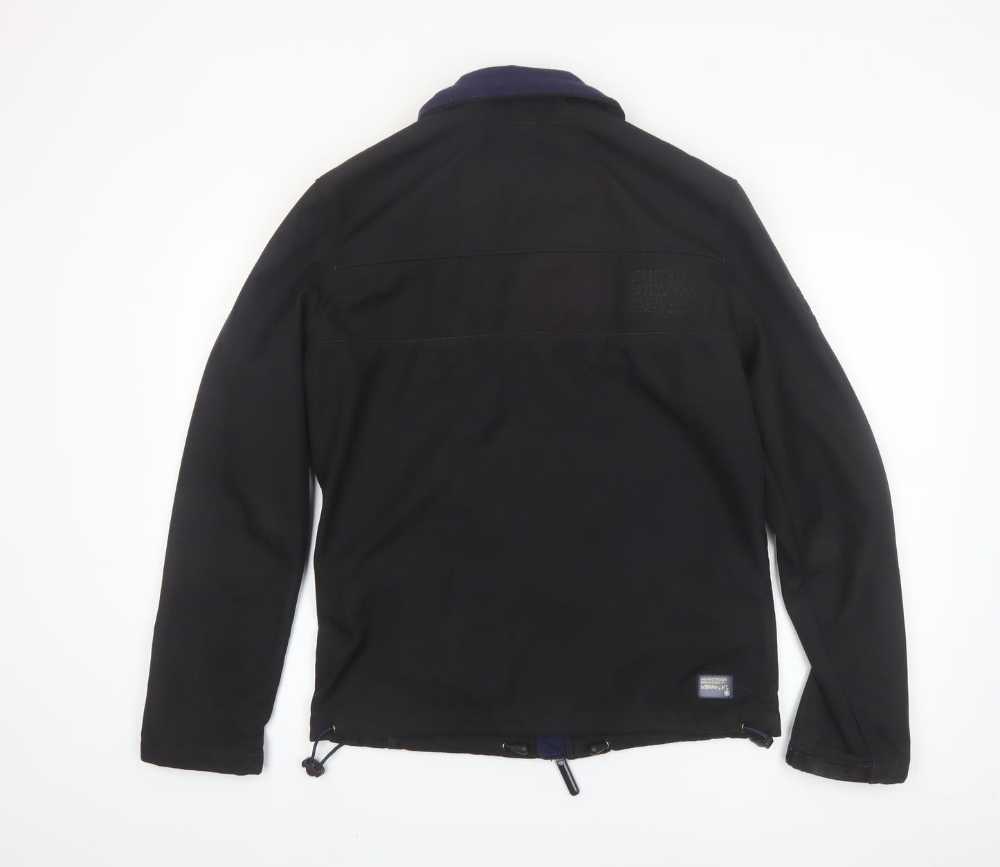 Superdry Men's Black Windtrekker Softshell Hooded Jacket M