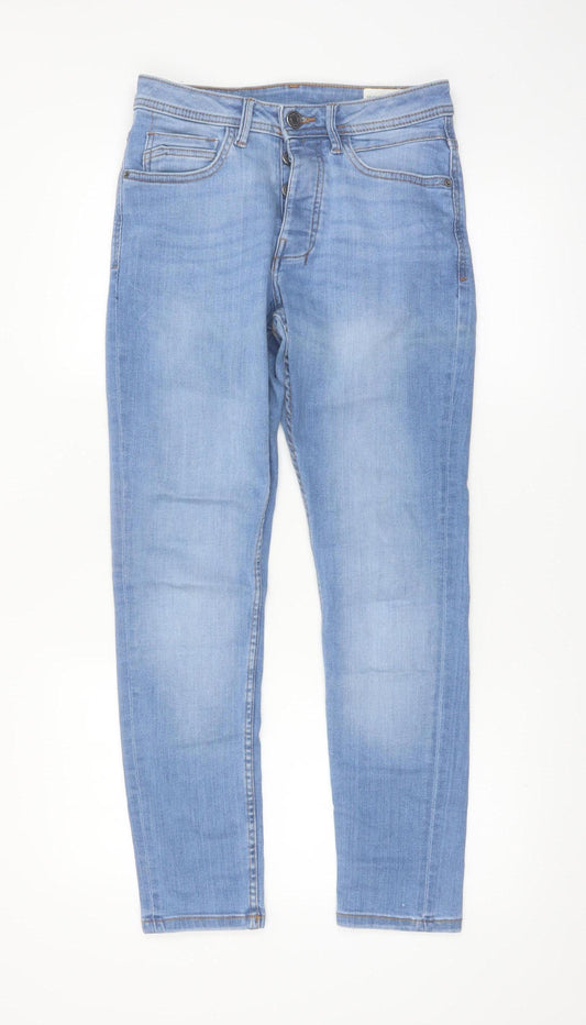 Denim Co Men's Blue Slim Fit Jeans W30 L30 Mid Rise