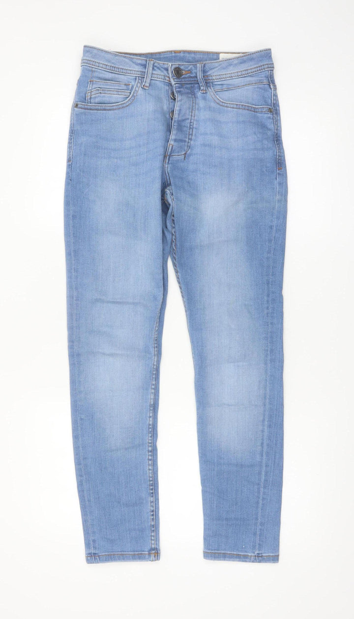 Denim Co Men's Blue Slim Fit Jeans W30 L30 Mid Rise